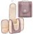 BOACAY Neceser para Mujer y Hombre, Bolsa de Aseo Colgante, Bolso de Baño para Viaje, Organizador de Maquillaje, Kit para Cosméticos, Accesorios